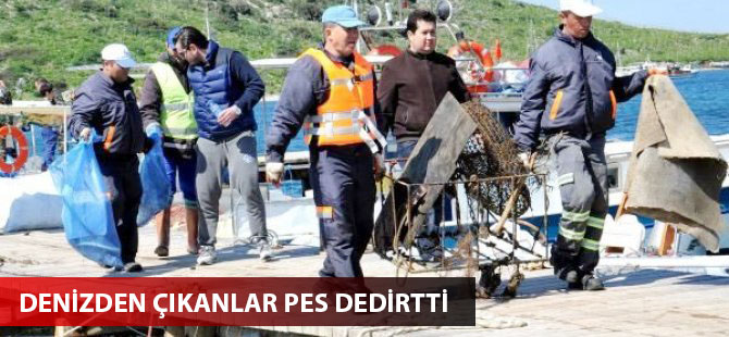 Bodrum Deniz Dibi Temizlik Kampanyası Gümüşlük'te başladı