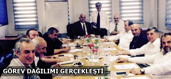 S.S. İstanbul Anadolu Yakası Kumcular Üretim ve Pazarlama Kooperatifi'nde görev dağılımı