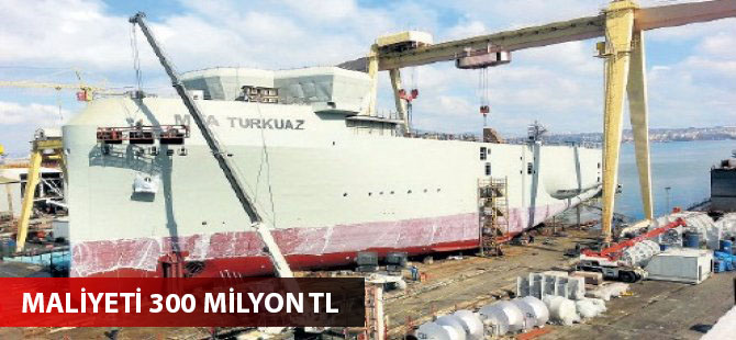 Yerli sismik gemi Turkuaz'ın maliyeti 300 milyon TL