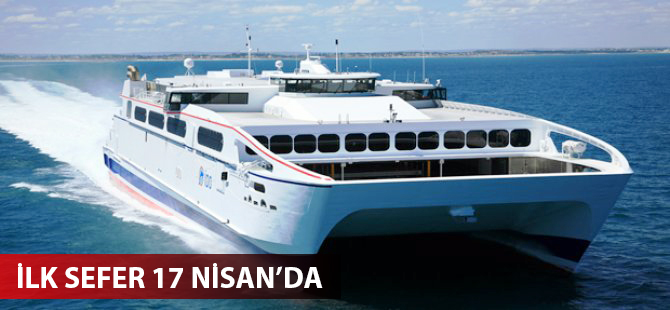 İDO'nun Marmara Adası seferleri 17 Nisan'da başlıyor