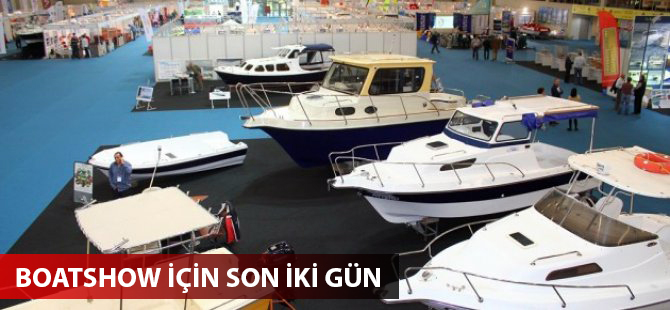Boatshow İzmir Çarşamba günü açılıyor