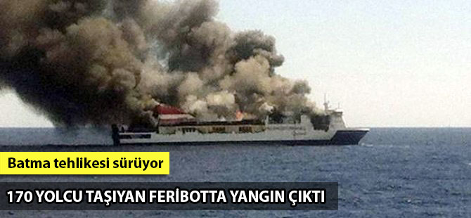 170 yolcu taşıyan Sorrento'da yangın çıktı