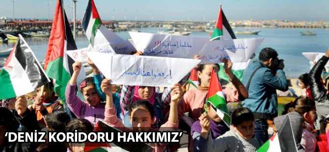 Gazzeliler, İsrail ablukasının açılacak limanla kırılmasını istiyor