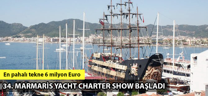 34. Marmaris Yacht Charter Show başladı