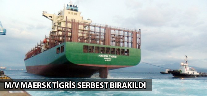 İran'ın el koyduğu M/V Maersk Tigris serbest bırakıldı