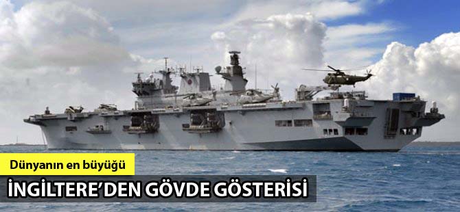 İngiltere, NATO tatbikatına HMS Ocean'la katılıyor