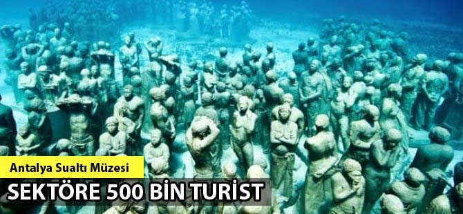 Antalya Sualtı Müzesi'yle sektöre 500 bin turist kazandırılması hedefleniyor