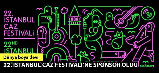 Jotun 22. İstanbul Caz Festivali'ne sponsor oldu