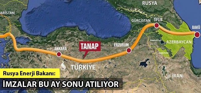 Türk Akımı'nın inşası için imzalar bu ay sonu atılıyor