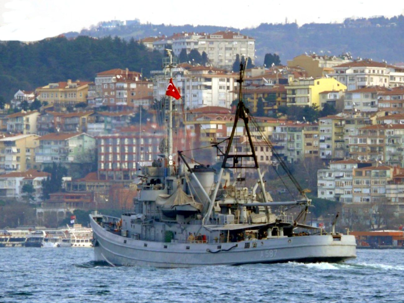 Türk donanmasının 72 yaşındaki dev çınarı