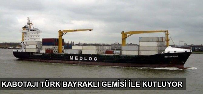 MSC Türkiye kabotajı Türk Bayraklı yeni gemisi MED Tekirdağ ile kutluyor