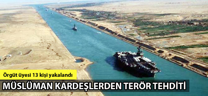 Süveyş Kanalı'nda terör saldırısı şüphesi