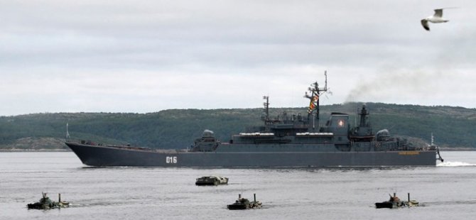 Rusya, Arktik bölgesine savaş gemisi gönderdi
