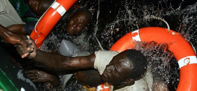"350 Bin Mülteciden 2 Bin 600'ü Akdeniz'de boğuldu"