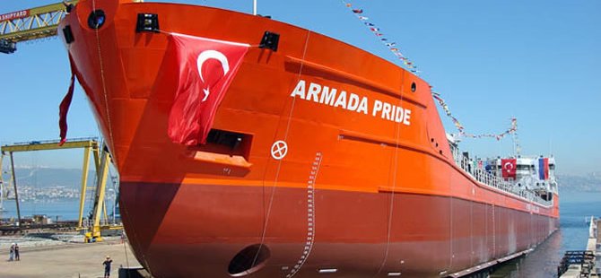 'M/V Armada Pride' Armada Tersanesi'nde denize indirildi