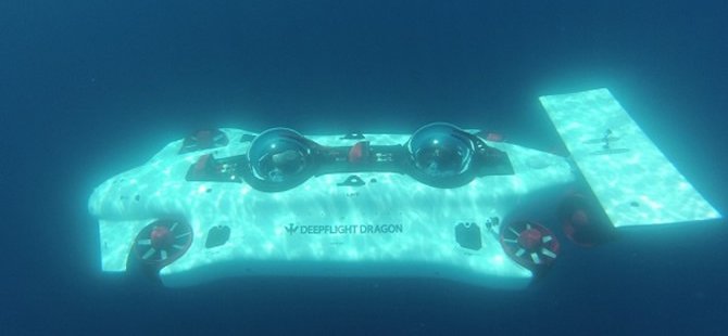 Formula1 aracı görümündeki, 1,5 milyon dolarlık denizaltı
