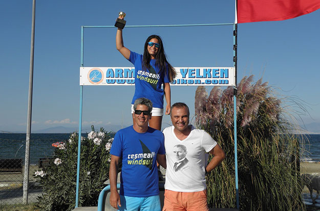 Milli sörfçü Dilara Uralp Türkiye şampiyonu oldu