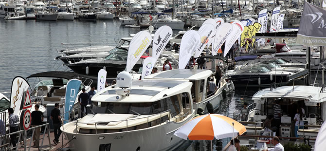 Boat Show'da 50 milyon Euro'luk tekne satıldı