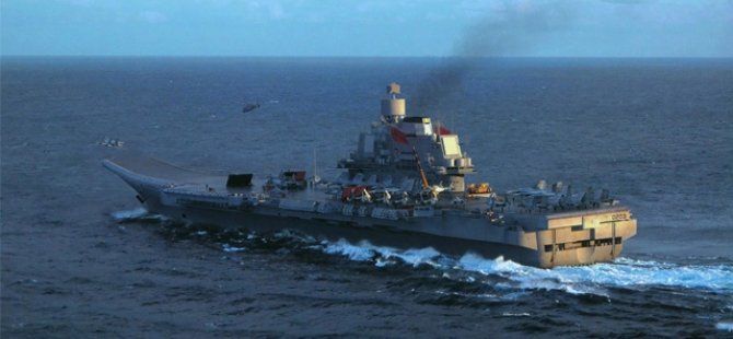 Çin'den uçak gemisi Varyag'a "Suriye için savaş" emri