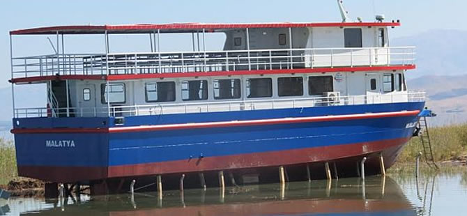 'Malatya' gemisi tekrardan yüzdürülmeye hazır