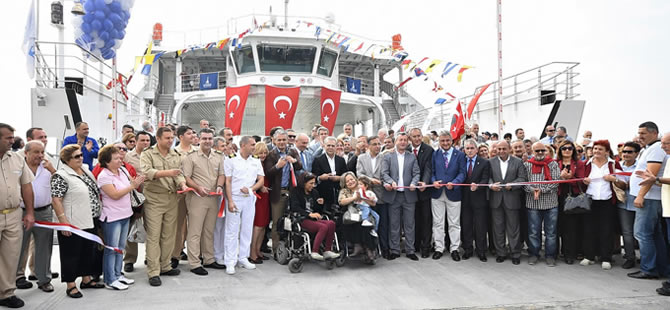 'Hasan Tahsin' İzmir Körfezi'nde ilk seferine çıktı