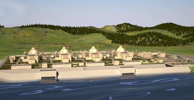 Akkuyu'da Türk ve Rus bayrakları indirildi