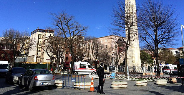 İstanbul Sultanahmet'te patlama: 10 ölü, 15 yaralı