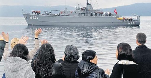 TCG Edremit, NATO görevine uğurlandı