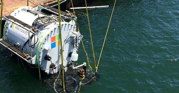Microsoft'dan deniz dibine veri merkezi