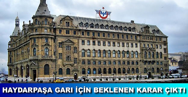 Haydarpaşa "gar" olarak kalıyor