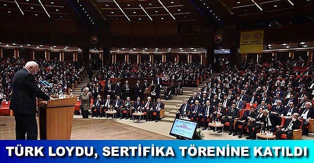 Türk Loydu, TOBB sertifika törenine katıldı