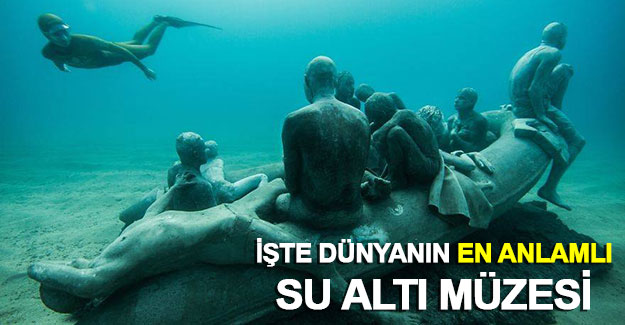 İşte dünyanın en anlamlı su altı müzesi