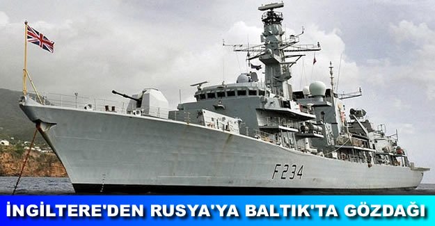 İngiliz donanmasından Rusya'ya karşı Baltık hamlesi