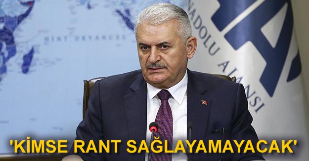 Binali Yıldırım: Kanal İstanbul'da rantın önüne geçeceğiz