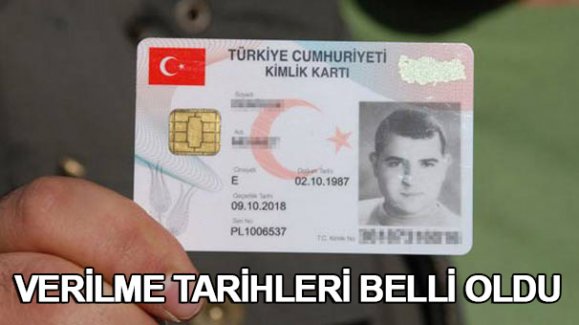 Yeni kimlik kartlarına geçiş için resmi tarih verildi