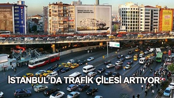 İstanbul ‘a 410 gün trafik çilesi