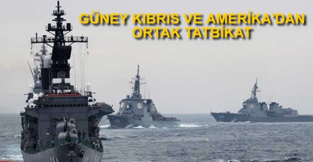 Güney Kıbrıs ve Amerika'dan ortak tatbikat