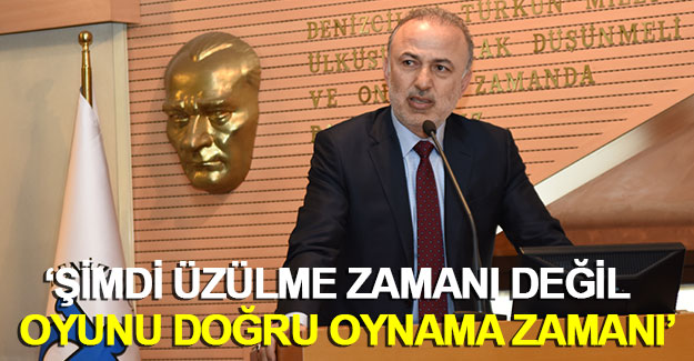 Metin Kalkavan: “Şimdi üzülme zamanı değil, oyunu doğru oynama zamanı”