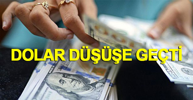 Dolar düşüşe geçti