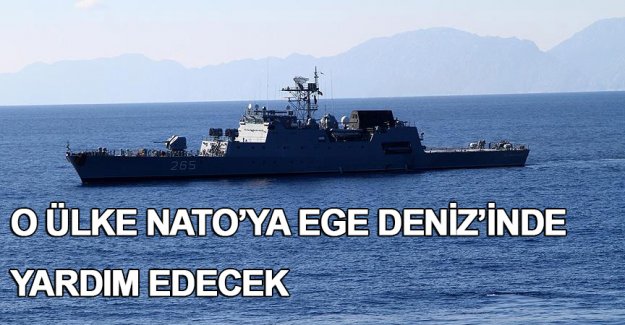 Hollanda'dan Ege'deki NATO misyonuna destek