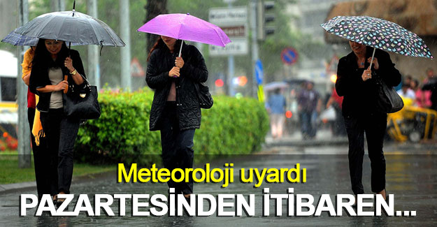 Meteoroloji uyardı: Pazartesi akşamında itibaren sıcaklıklar azalacak