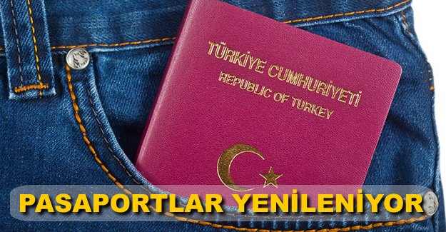 Schengen uyumlu yeni pasaportlar yolda