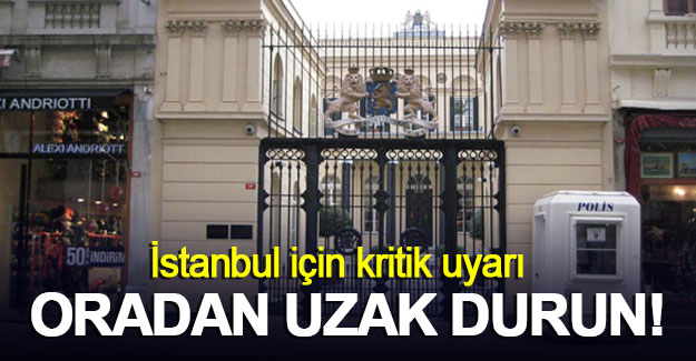 İstanbul'daki Hollanda Başkonsolosluğu kapatıldı