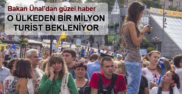 Ukrayna'dan bir milyon turist bekleniyor