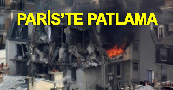 Paris'te patlama