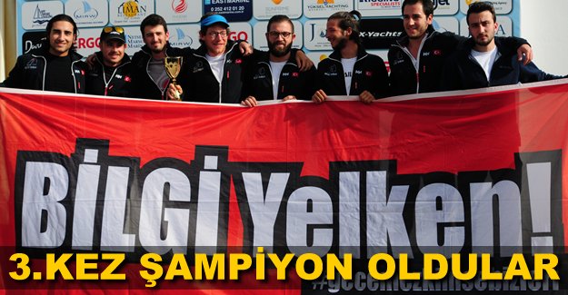 İstanbul Bilgi Üniversitesi yelken takımı şampiyon oldu