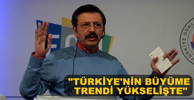 Hisarcıklıoğlu: 2016 yılında yüzde 5 büyüme hedefliyoruz