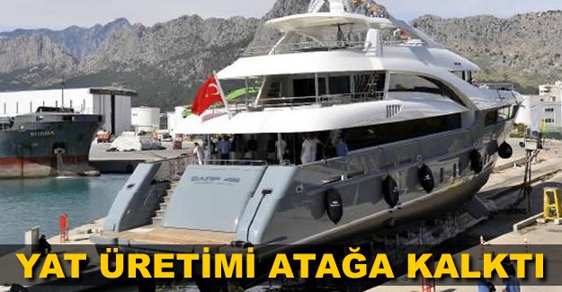 Antalya Serbest Bölge'de bu yıl, 51 yat denize indirilecek