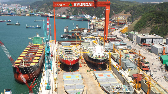 Hyundai Heavy Industries’in geliri yüzde 63 düştü