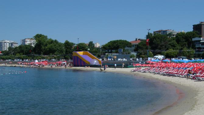 Deniz sezonu İstanbul'a geldi